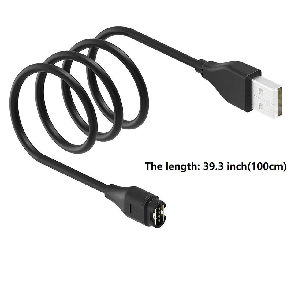 Rovtop 1 м USB зарядный кабель для Garmin Fenix 5 5S 5X быстрое зарядное устройство Зарядка строка данных для приближения S60 D2 Charlie Quatix 5