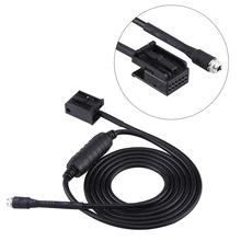 Автомобильный черный женский дополнительный адаптер кабель для BMW E85 E86 Z4 CD X3 E83 12 контактный удлинитель для ЖК-экрана для Ipod