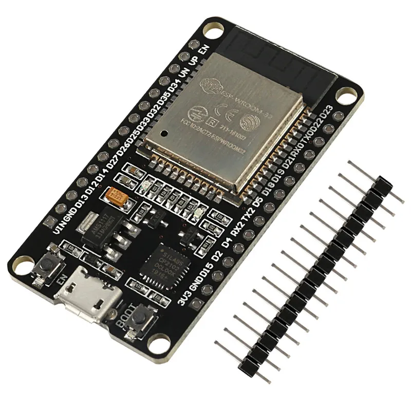 ESP32 ESP-32S 2,4 ГГц двухрежимный WiFi Bluetooth двухъядерный микроконтроллер процессор интегрированный с ESP32s антенна для Arduino - Цвет: unweld board