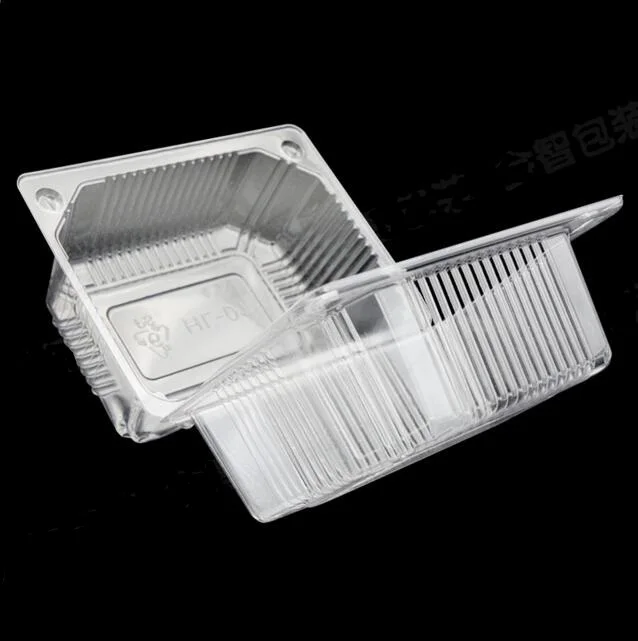 Transparent Clear Plastic Western-Style Pastry Box Snack Food Disposable Cake Box Packaging Box  for Party Supplies Cake Tools 8