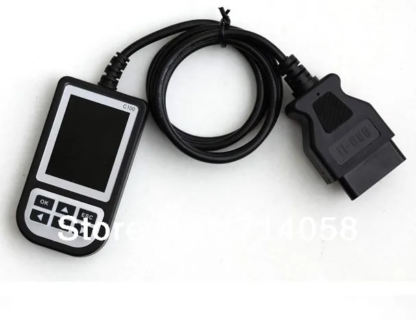 C100 V3.7 OBD EOBD Авто диагностический сканер, читатель Кода OBDii OBD2 автомобильный диагностический инструмент