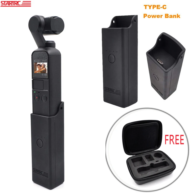 

STARTRC OSMO Pocket Charging Case 3200mAh Fast Charging Portable Power Bank / Battery Charger For DJI OSMO Pocket Accessories