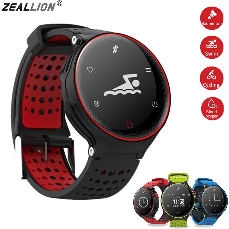 ZEALLION X2 Bluetooth Smart Bracelet IP68 Sport Waterproof Heart Rate