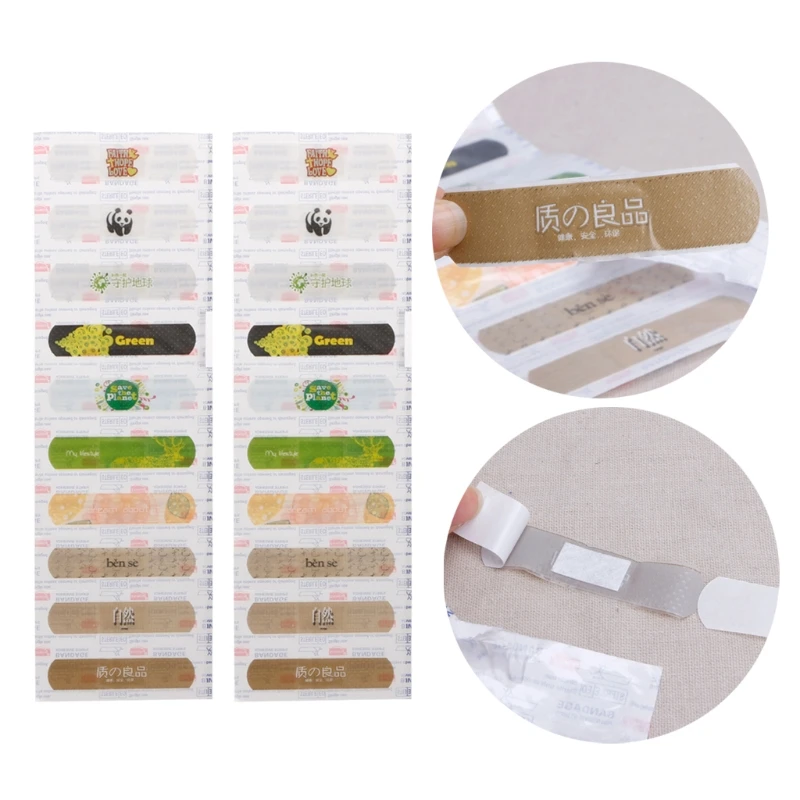 

20Pcs Kids Cartoon Breathable Waterproof Band Aid Hemostasis Adhesive Bandages