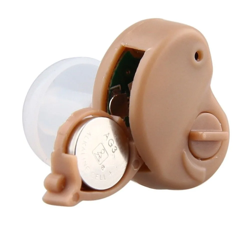 Axon In The Ear Hearing Aid Best Small Invisible Sound Amplifier Adjustable Tone Mini