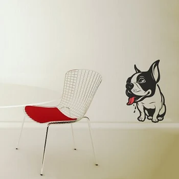 

New 2017 French Bulldog Vinyl Wall Art Wall Decal Wall Sticker Home Decor Size 38*60cm