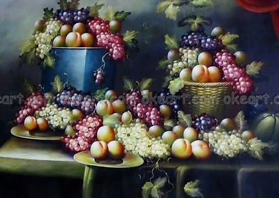 静物有名な果物大風景クラシック背景油絵送料無料モダンアート デコ Oil Painting Paintings On Canvasoil Painting On Canvas Aliexpress