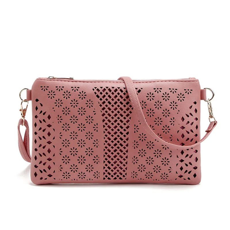 Maison Fabre Women Messenger Bags PU Hollow Out Crossbody Bags Shoulder Purse Handbags high quality  Drop shipping      X0822#306