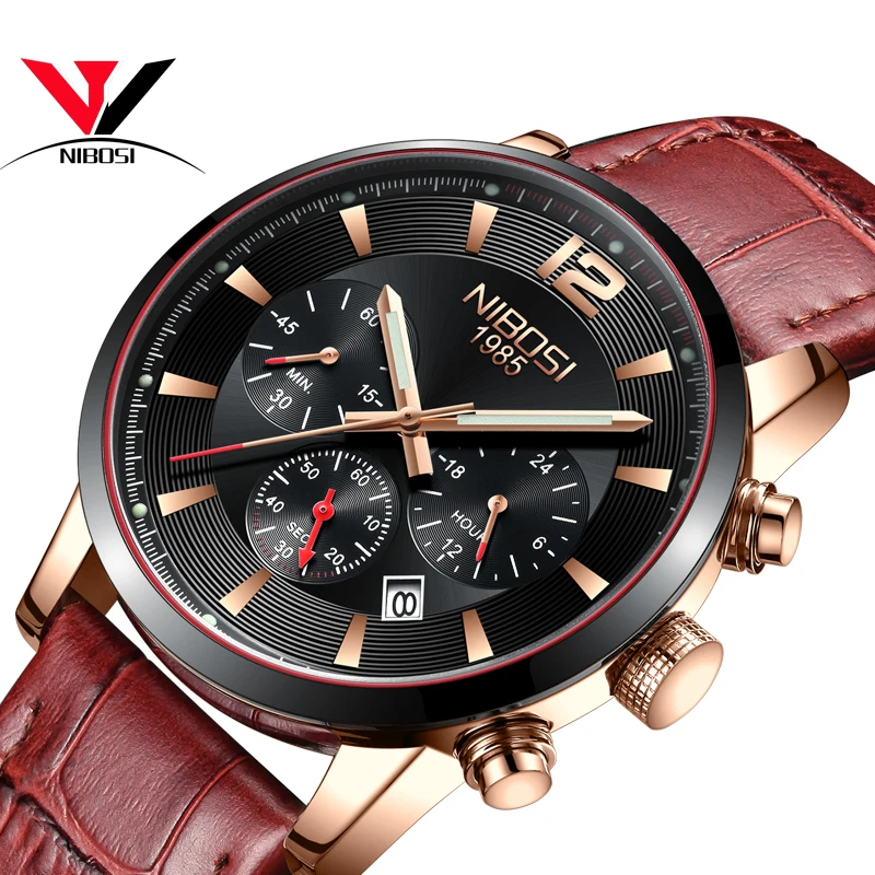 

NIBOSI Men Sports Watches Men's Outdoor Fashion Military Army Watch Quartz Wristwatches Hiking Traveling Style Relogio Masculino