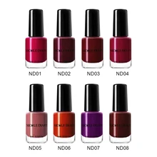 NICOLE DIARY темно-красный Отшелушивающий лак для ногтей 6 мл Блестящий мерцающий маникюрный лак для творчества элегантный лак для ногтей на водной основе