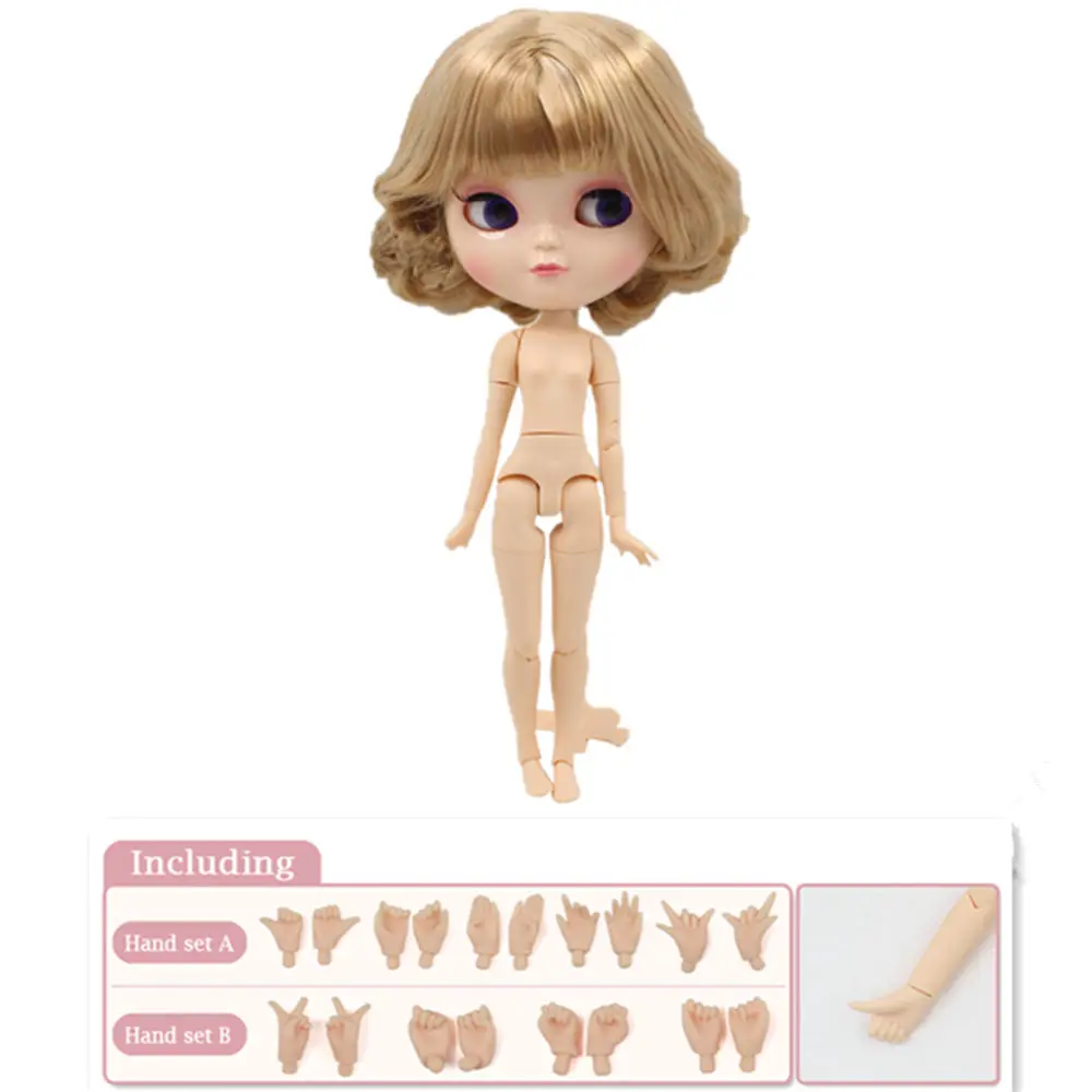 Fortune Days 1/6 ледяной 30 см кукла милые вьющиеся волосы сустава тела, включая ручной setAB подарок игрушка кукла