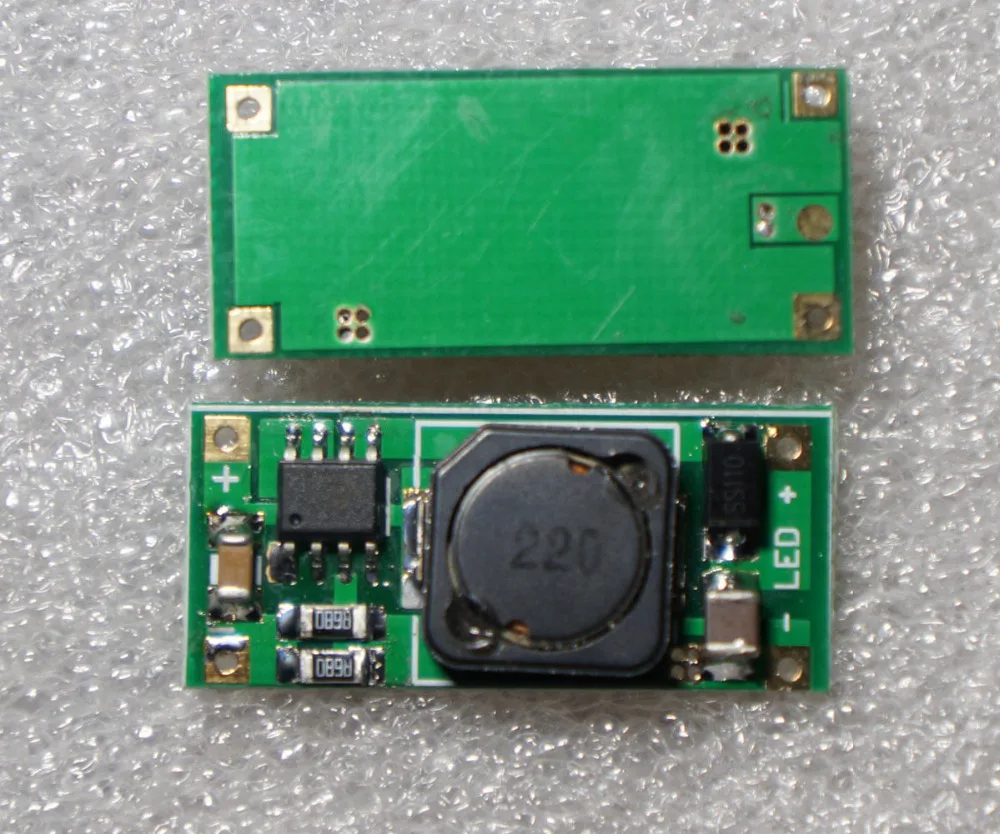 

XL6003 3.7V Li-ion 18650 Battery Stepup Constant Current LED Driver Boost Board module