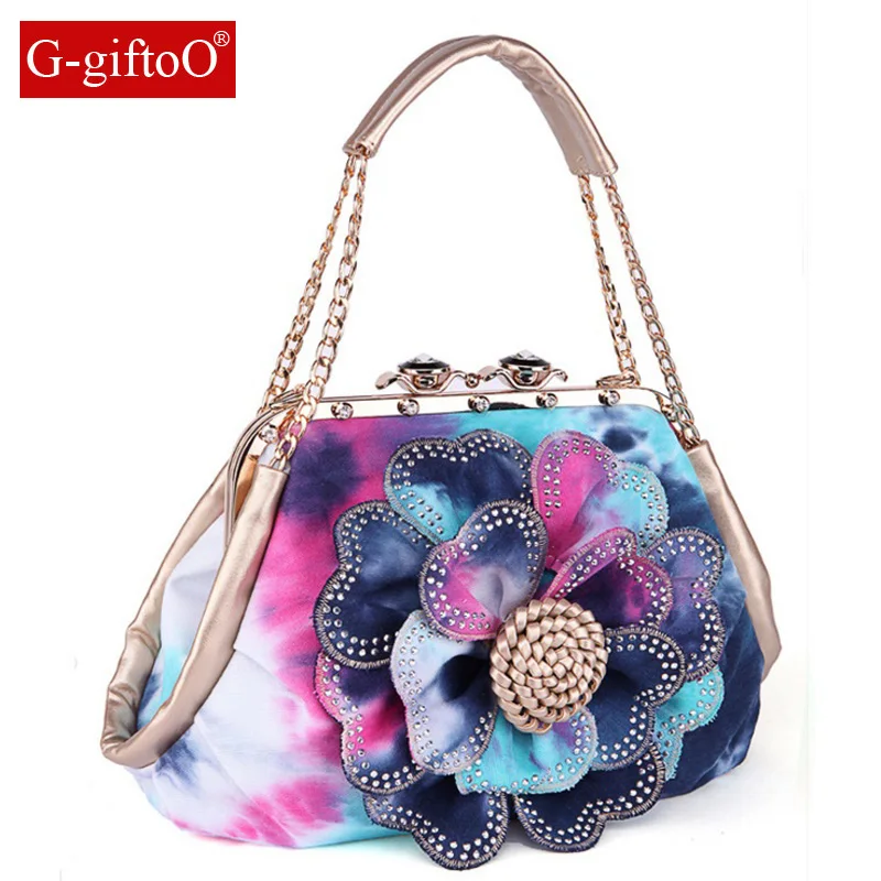 

Designer Women Handbag Vintage Flower Women's Tote Women Messenger Bags Ladies Purse Shoulder Bag Bolsas
