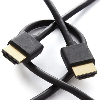 

Wholesale100pcs/lot 1.5M 5FT Ultra Slim HDMI Cable1m - v1.4 - High Speed HDMI with Ethernet - 36 AWG - 3D , PS4 , XBox One