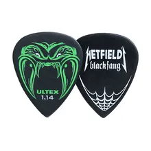 1 шт. медиаторы для гитары Dunlop James Hetfield Signature Black Fang медиатор из Ultex материал для гитары запчасти медиаторы