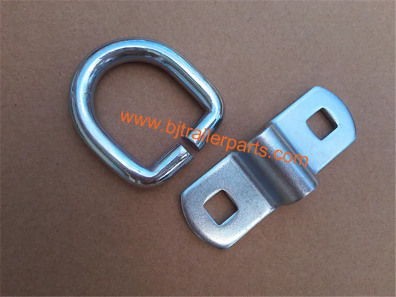 D ring trailer deck ring cargo lashing ring tie down ring trailer parts,trailer screwed D ring,trailer rope ring 3