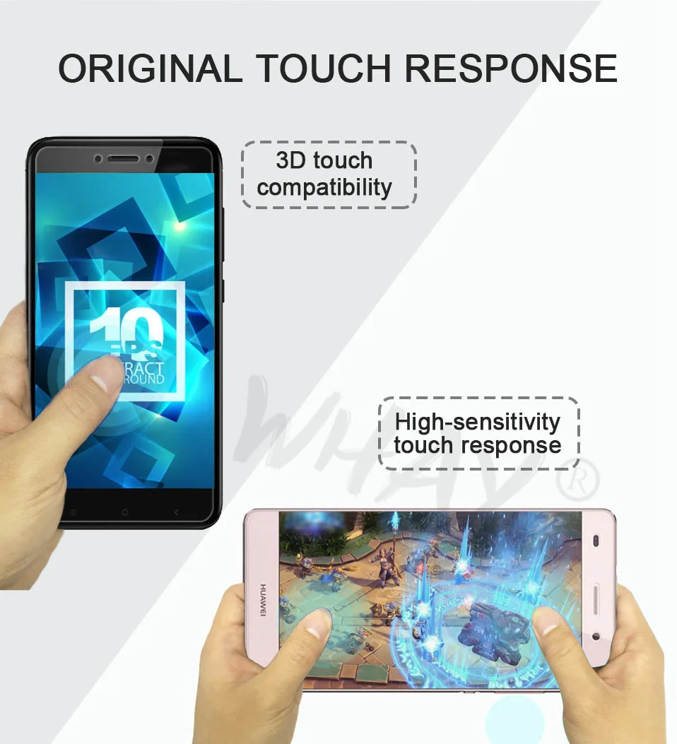 WHAY Phone Protective Glass For Huawei Y7 2019 Screen Protector 2.5D 9H Tempered Glass on the For Huawei Y7 2019 Protective Film (6)