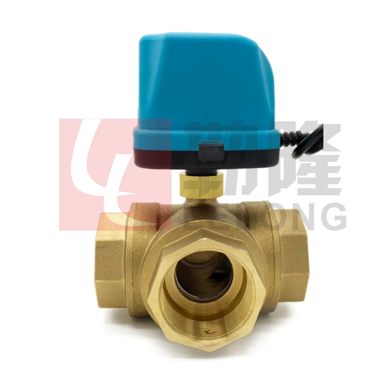 

Normally closed type Electric Motorized Ball Valve 2way 3way Thread DN15 /20/25/32/40/50 for water gas oil
