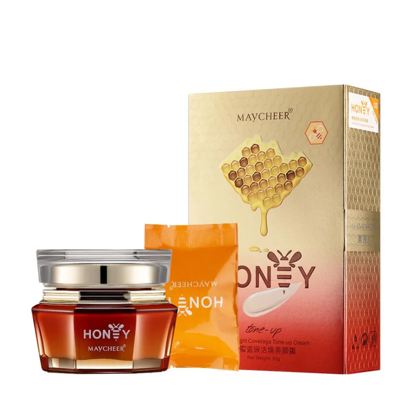 Крем для лица honey Block defect Live haun яркий цвет кожи увлажняющий водный макияж| |