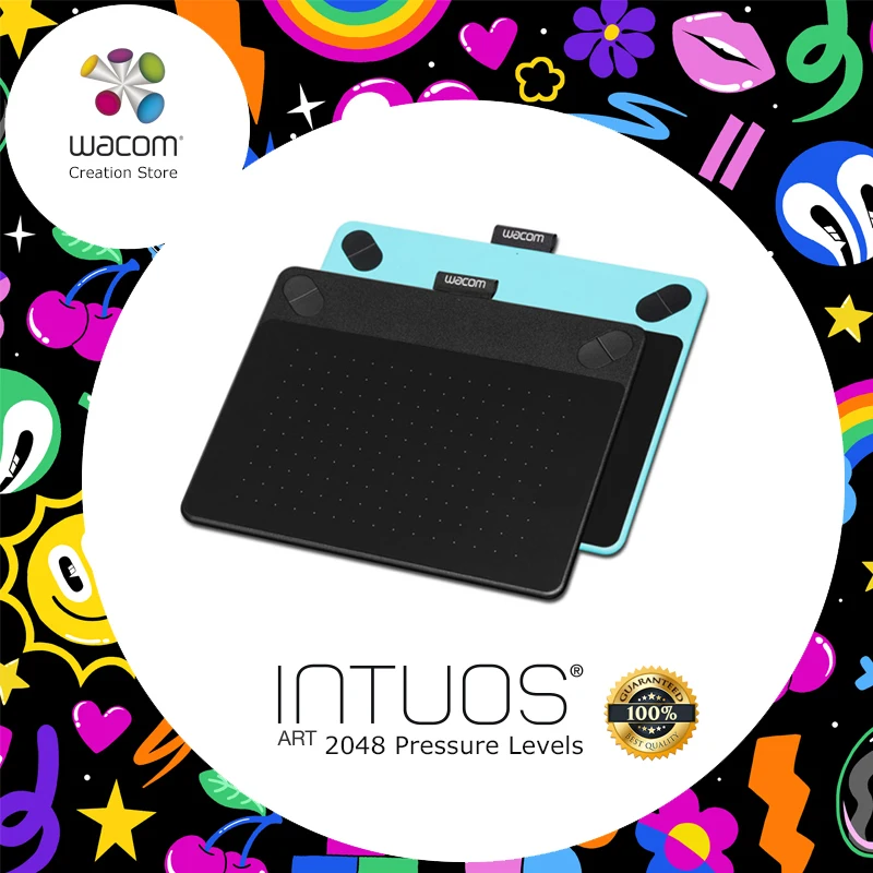Wacom Intuos Art Cth 490 Pen Touch Digital Graphic Drawing Tablet 2048 Pressure Levels Black Blue Color Drawing Tablet Graphic Drawing Tabletdigital Graphic Drawing Tablet Aliexpress