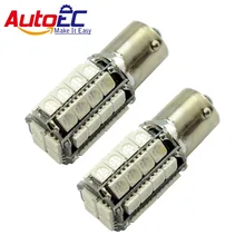 AutoEC 100x36 СИД smd 5050 светодиодный ba15s bay15d Canbus автомобиля Поворотная сигнальная лампа 12 V Белый# LF21