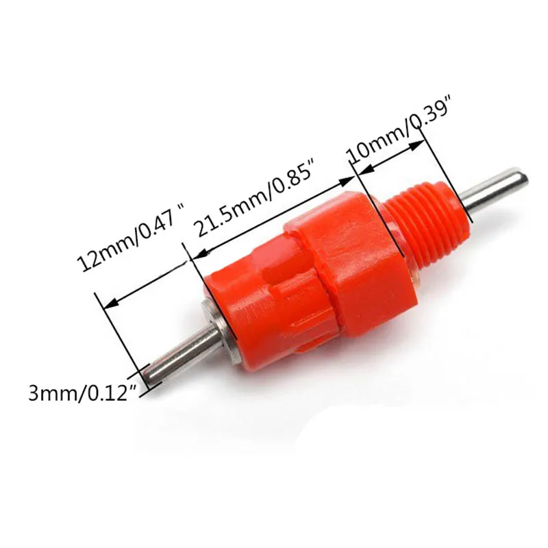 Ниппель поилка 80 шт 360 Угол автоматический птицы цыплят поилки голубь перепелиная ферма поилка курицы цыпленок водяной ниппель