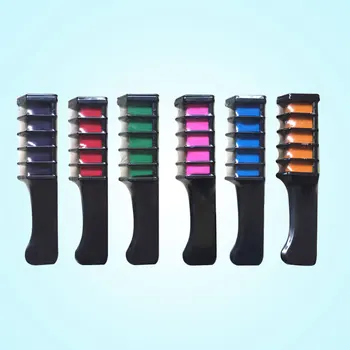

Hair Dye Combs Hair Care Temporary Hair Multicolor Chalk Powder Disposable ABS