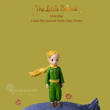 Миниатюрные бонсай мох декорация для террариума Маленький принц модель подарок на Рождество фигурная смола статуя diorama Le Petit Prince