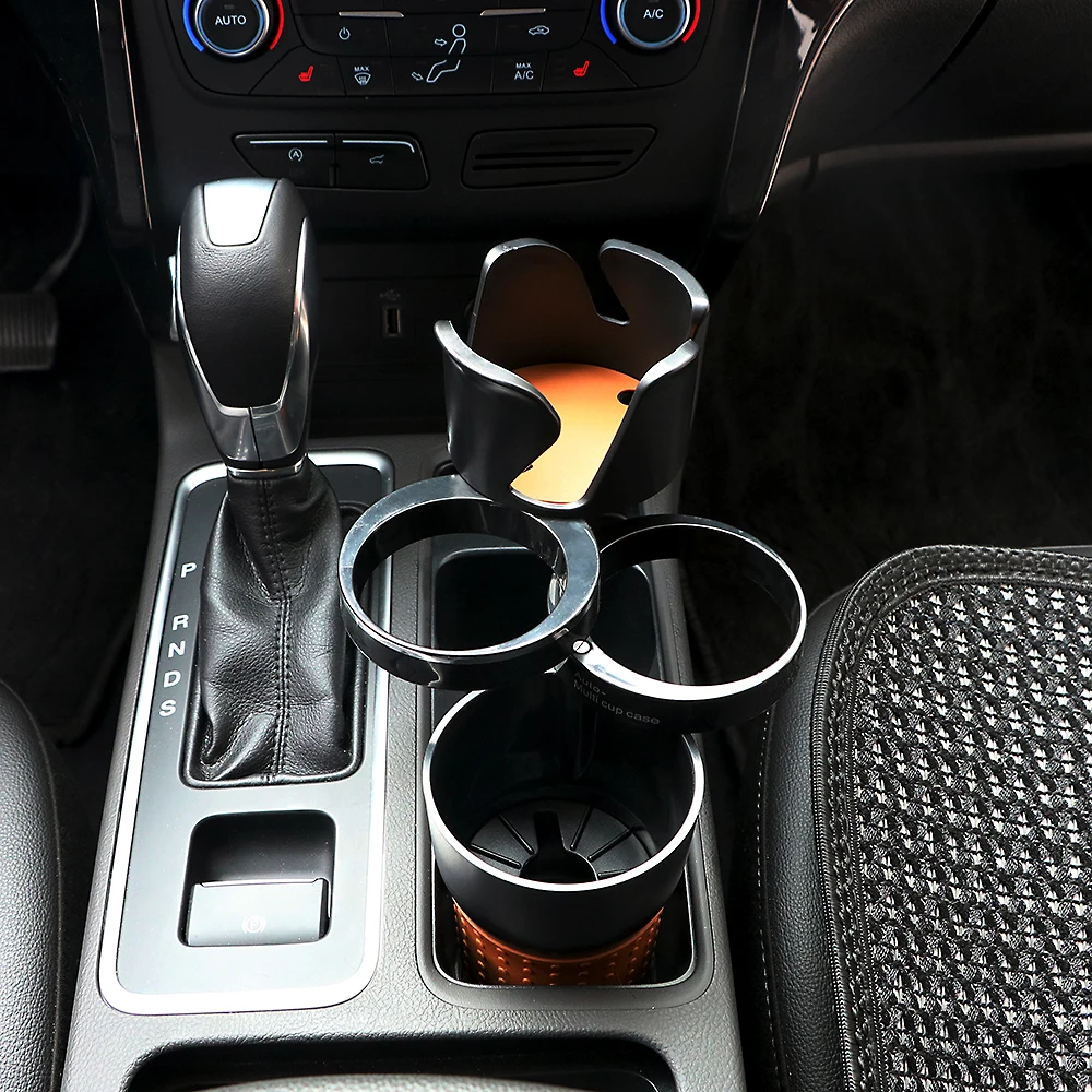 YOSOLO Multi-use Car Organizer Phone Holder Auto Sunglasses Drink Storage Cup Universal Car-styling for Coins Keys Phone Stand