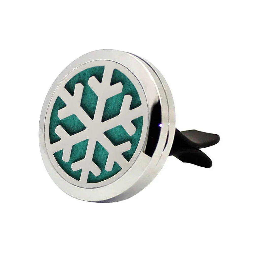 

Perfume Clip Air Freshener Diffuser Stainless Car Air Auto Vent Freshener Car Essential Oil Diffuser Gift Locket Decor #YL1