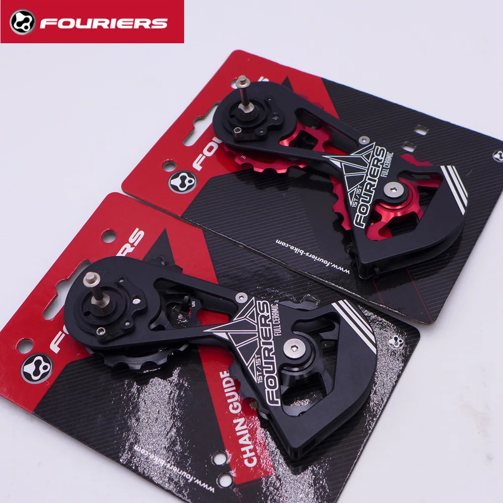Sistema de aleación de FOURIERS OSPW para SRAM Red/Force/competitive/e-tap bicicleta de carretera transmisión trasera de gran tamaño rodamiento de cerámica con rueda de polea Sistema de aleación de FOURIERS OSPW para SRAM Red/Force/competitive/e-tap bicicleta de carretera transmisión trasera de gran tamaño rodamiento de cerámica con rueda de polea