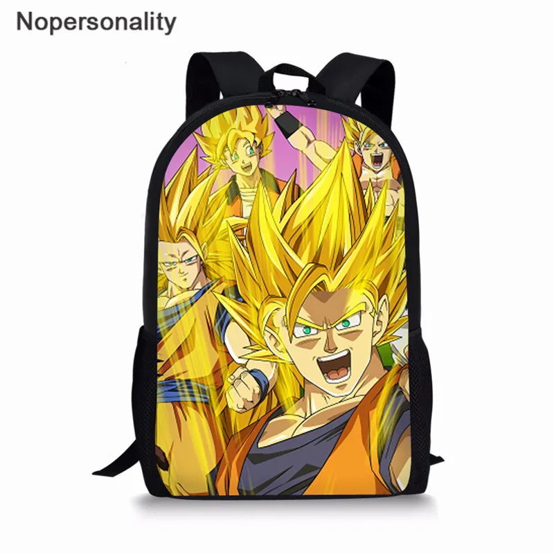 XM944C Nopersonality японский аниме Dragon Ball Z рюкзак для мальчиков школьные рюкзаки для подростков школьный рюкзак для мальчиков супер Saiyain сумки - Цвет: XM944C
