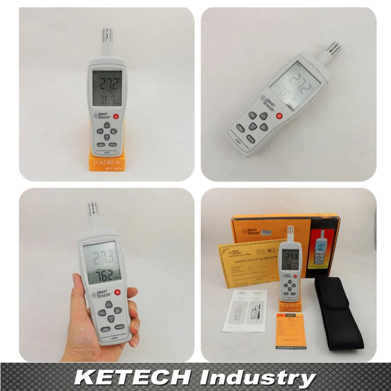 

AS837 Portable Digital Humidity Temperature Meter