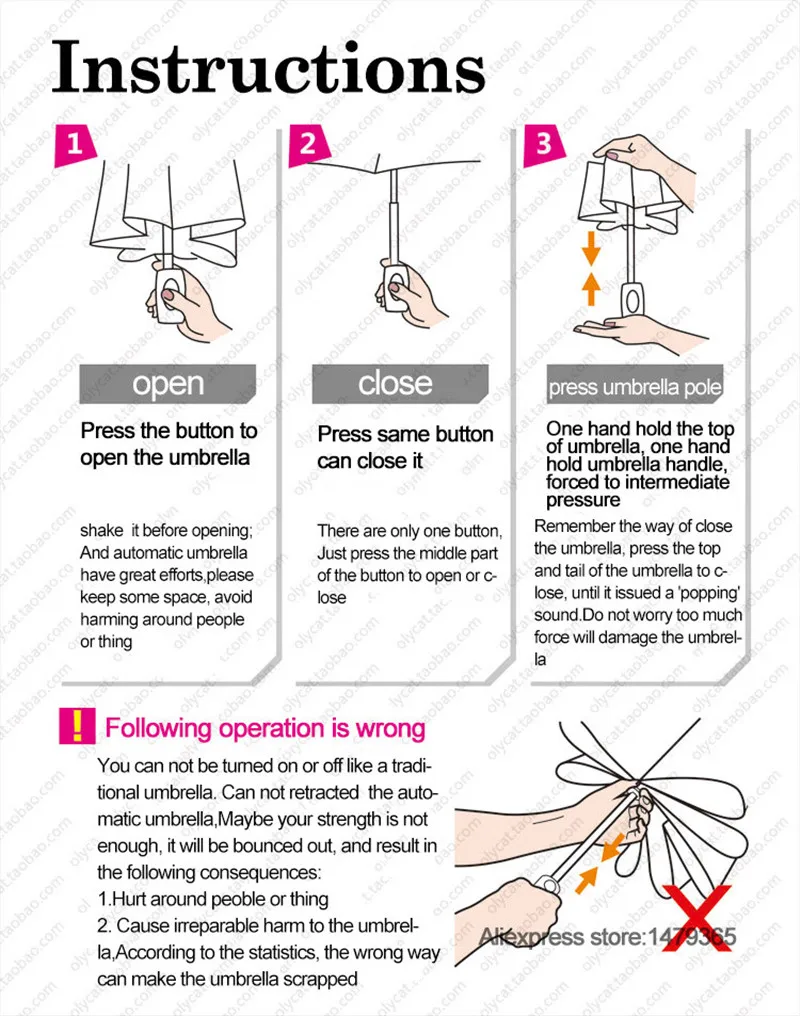 OLYCAT 1,15 м ветростойкий 3 складной автоматический зонт от дождя женский Авто роскошный бренд деревянный анти УФ большой зонт 10 к ветрозащитный