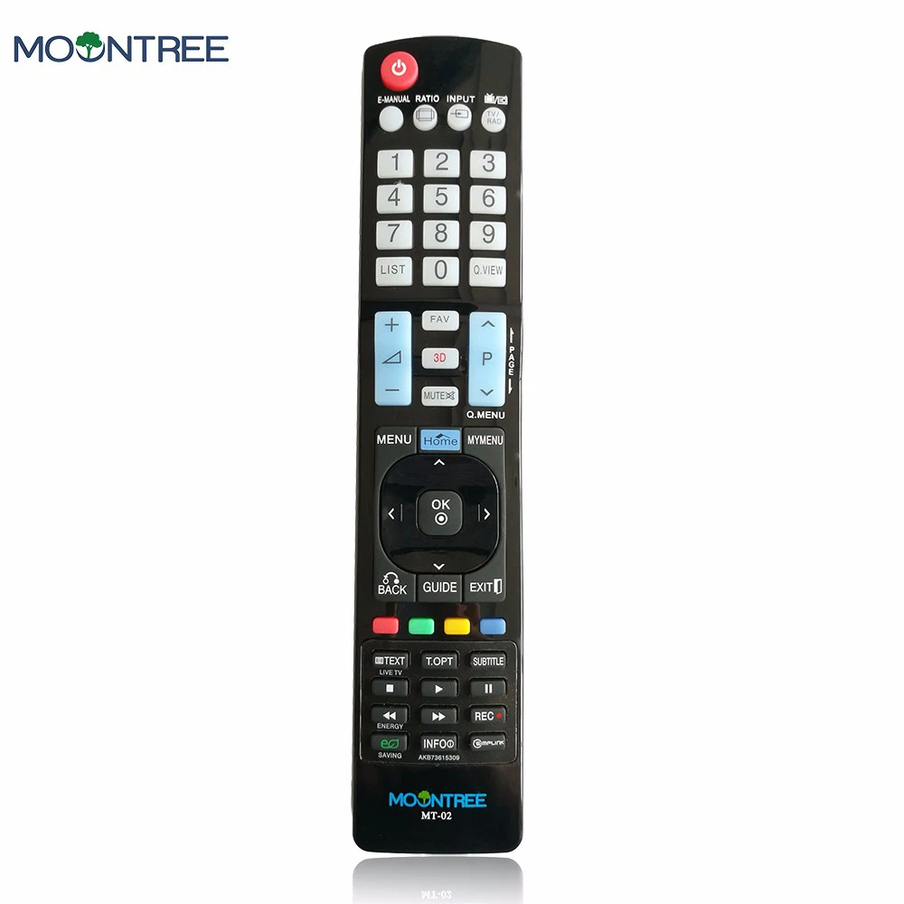 

MOONTREE universal remote control use tv 433 mhz remote control for tv fit for LG AKB73615309 LCD TV DVD CBL VCR