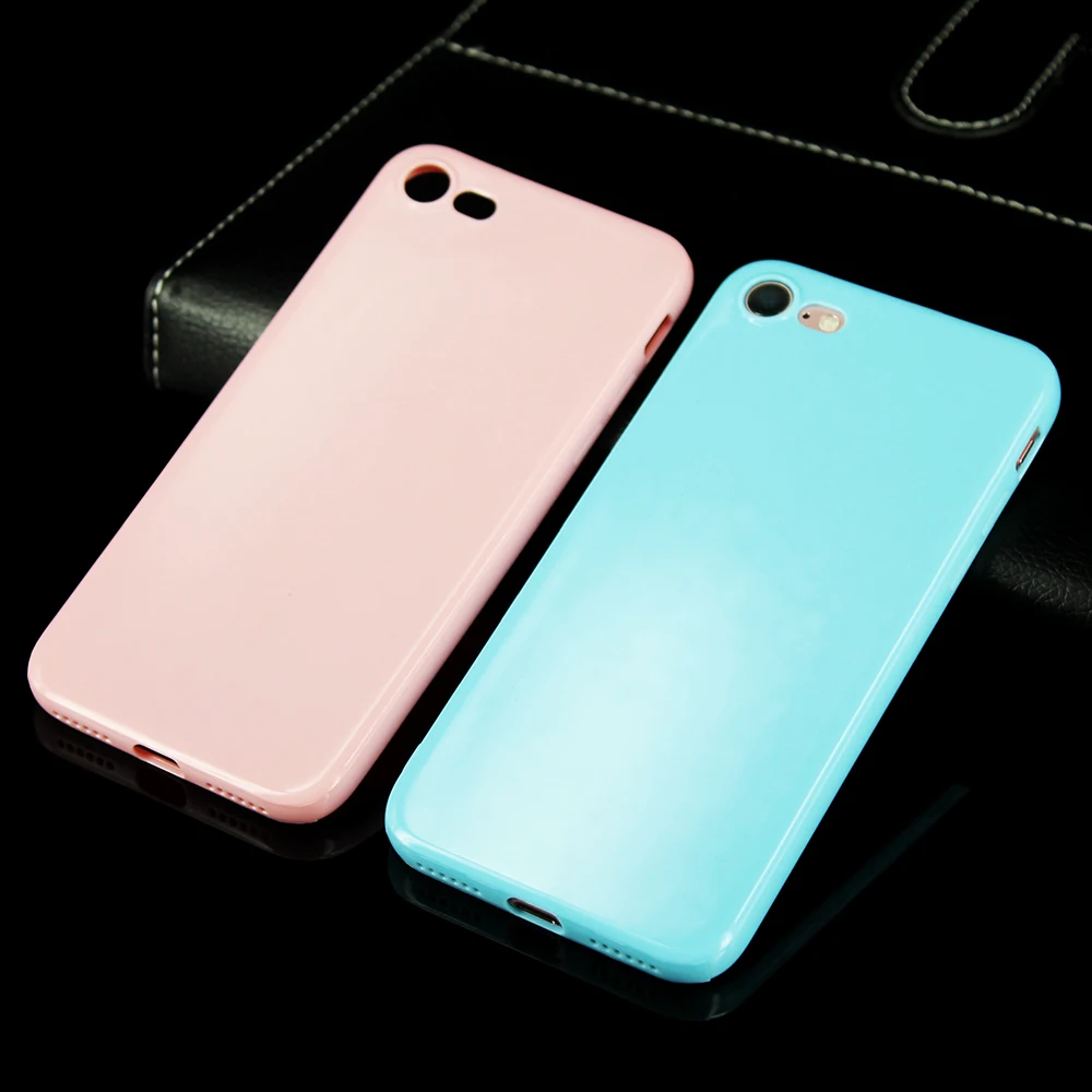 KIP71147_10_Smooth Pure Color Series Soft TPU Case for iPhone 7