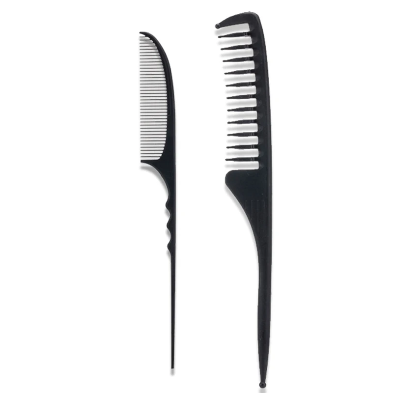 

1Pc Hair Pointed Tail Comb Nice Type Clip Design Brush Tools for Hairbrush Carbon fiber Hairdressing Styling Tools Salon hot