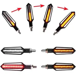Задний фонарь мотоцикл задний поворотник Стробоскоп красный стоп-сигнал поворот сигналы мотоциклы красный тормозной задний фонарь лампа