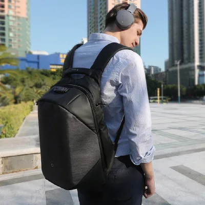 

Anti-Theft 3-Dimensional Double Shoulder Bag USB External Charging Anti-theft Lock Backpack Wholesale Multi-functional Bag CD50