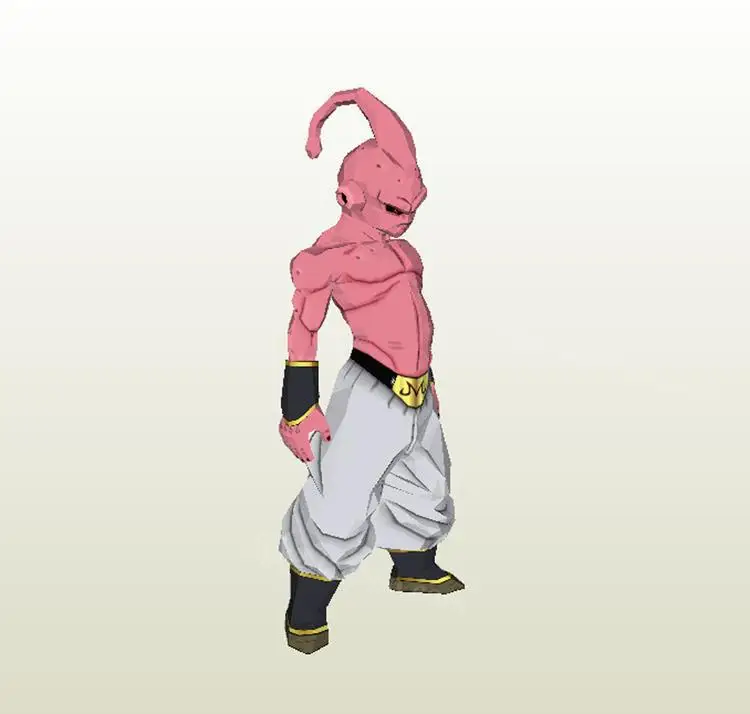 Dragon Ball Majin Scrag DIY ручной работы 76 см Бумажная модель развивающие игрушки и досуг модные декоративные украшения