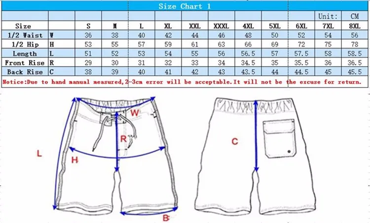 size chart one