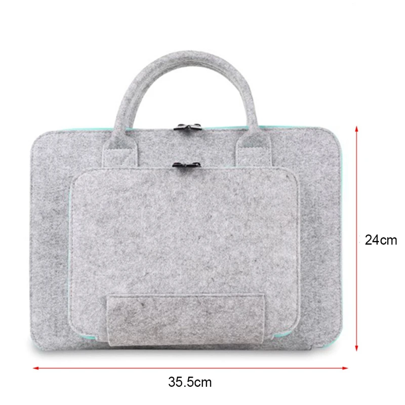 13 15 6 17 дюймов супер легкая шерстяная фетровая сумка для ноутбука Macbook Lenovo Dell Hp Asus