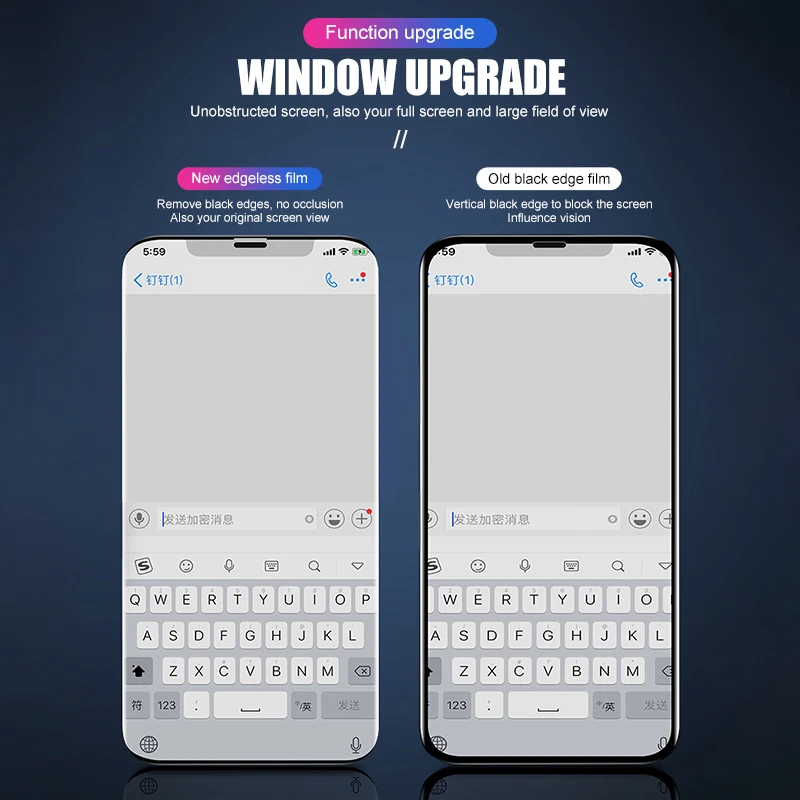 Защитное стекло закаленное для iphone X XS MAX XR без белых краев|Защитные стёкла и