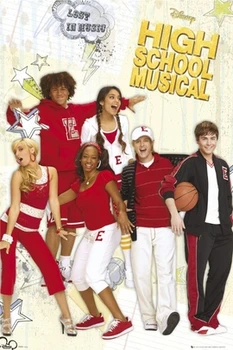 

3style High School Musical 2 Silk poster Decorative Wall painting 24x36inch