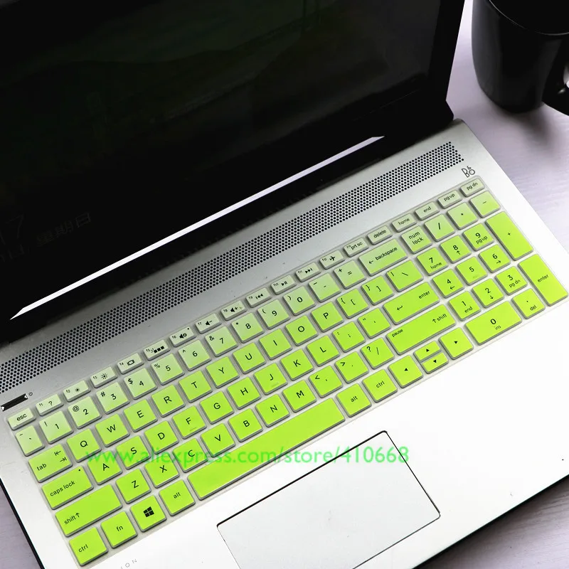 15,6 дюймовый силиконовый пылезащитный чехол для клавиатуры ноутбука протектор для ноутбука hp 250 255 G6