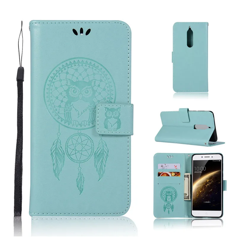 For Nokia 5 Case Flip Silicone Leather Cute Owl Book Cover For Coque Nokia5 TA-1005 TA-1030 TA 1005 1030 Case Funda& Card Slots