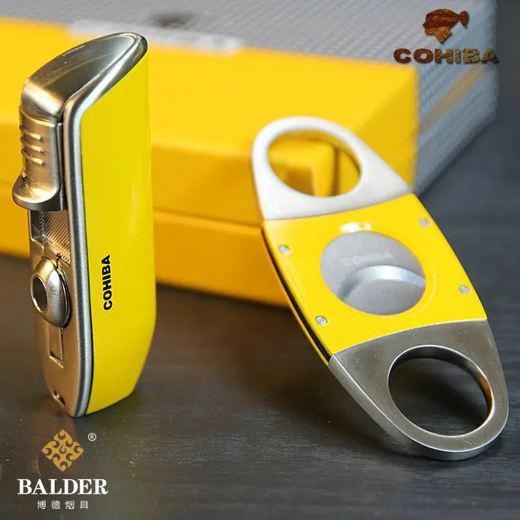 COHIBA Lighters & Smoking Accessories,Cigar Accessories,metal Cigar