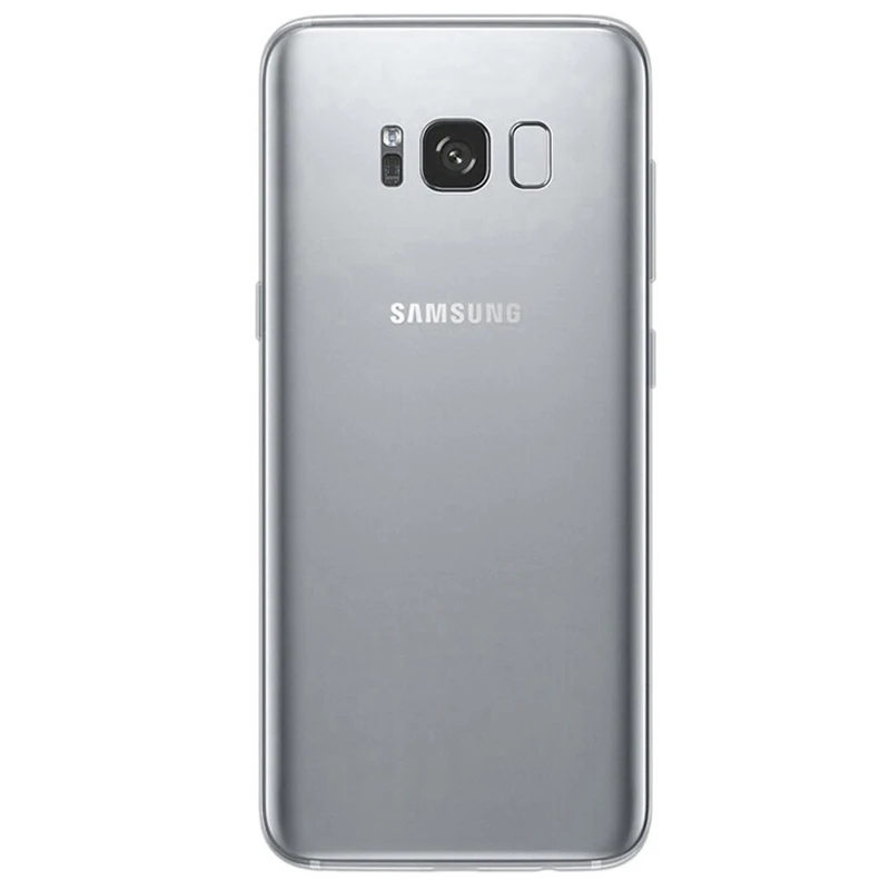 Оригинальные чехлы на заднюю панель для SAMSUNG Galaxy S8+ G9500 SM-G950U SM-G9508 G9550 SM-G9 SM-G955 стеклянная задняя крышка с инструментами - Цвет: Silver