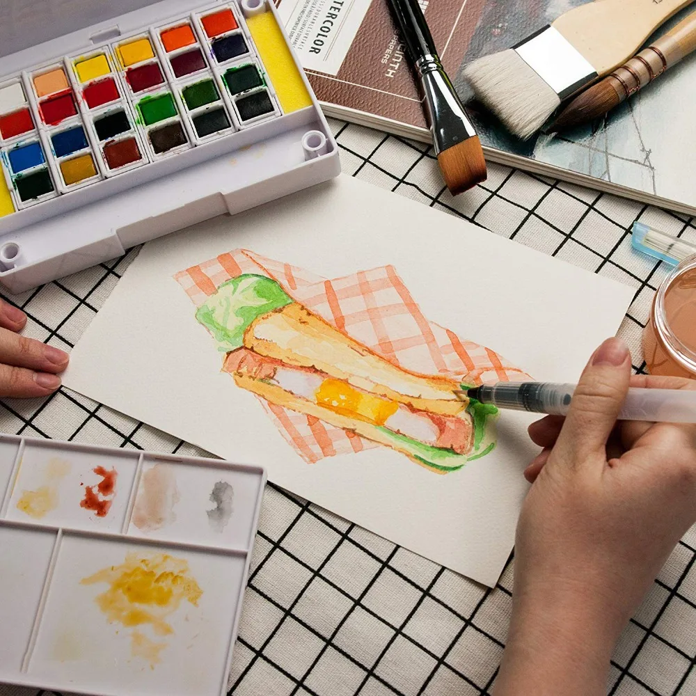 Watercolors-Set-of-12-18-24-36-Colors-Portable-Travel-Watercolor-Pigment-Portable-Painting-With-Water (1)