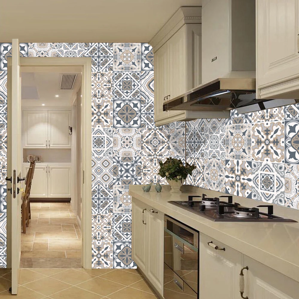 €16.165 16% de réductionStickers muraux de Style portugais Motif carreaux, décoration de meubles de cuisine, toilette, ligne de taille, papier peint €16.165 16% de réductionStickers muraux de Style portugais Motif carreaux, décoration de meubles de cuisine, toilette, ligne de taille, papier peint